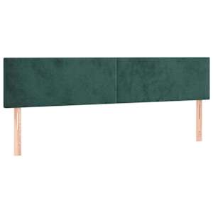 Osmanský rám postele s matracíes tmavě šedá 180x200cm samet - obrázek 9