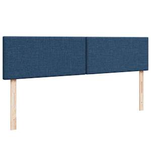 Osmanský rám postele s matracíes modrá 180x200cm textil - obrázek 10