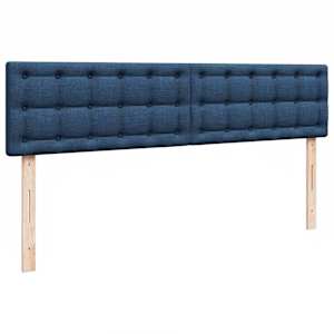 Osmanský rám postele s matracíes modrá 180x200cm textil - obrázek 10