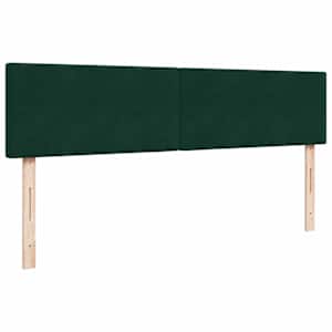 Osmanský rám postele s matracíes tmavě šedá 180x200cm samet - obrázek 10