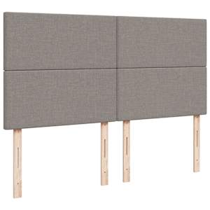 Osmanský rám postele s matracíes taupe 200x200cm textil - obrázek 9