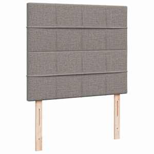 Osmanský rám postele s matrací taupe 120x190cm textil - obrázek 9