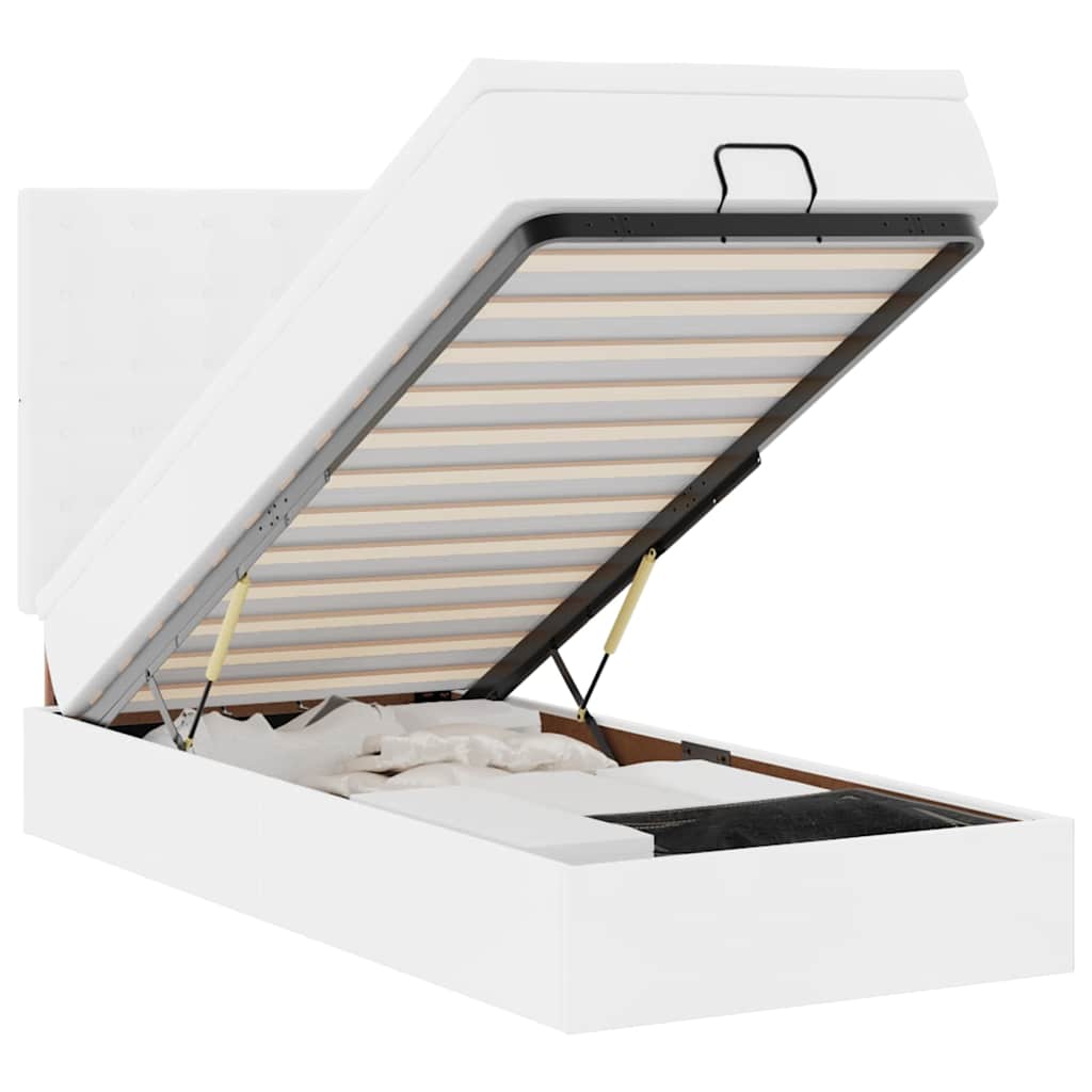 vidaXL     & LEDs  100x200cm Faux Leather