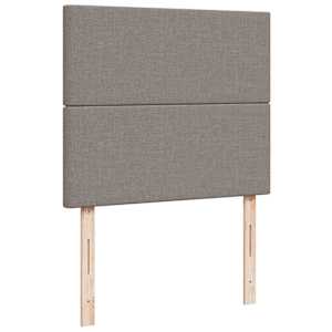 Osmanský rám postele s matrací taupe 120x190cm textil - obrázek 10