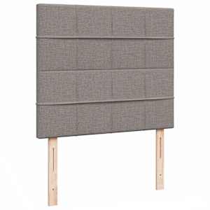 Osmanský rám postele s matrací taupe 120x190cm textil - obrázek 10