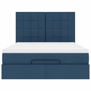 Osmanský rám postele s matrací Blue 140x190cm textil - obrázek 8
