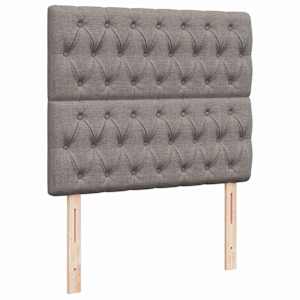 Osmanský rám postele s matrací taupe 120x190cm textil - obrázek 10