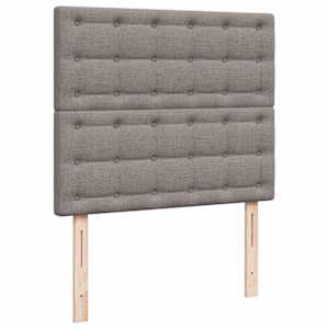 Osmanský rám postele s matrací taupe 120x190cm textil - obrázek 10