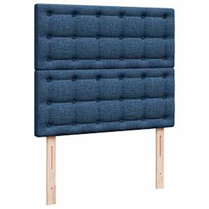 Osmanský rám postele s matrací modrá 120x190cm textil - obrázek 10