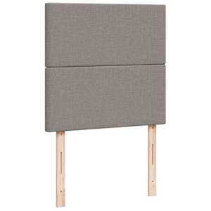 Osmanský rám postele s matrací taupe 180x200cm textil - obrázek 13