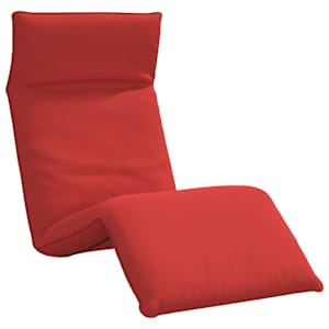 vidaXL kokkupandav p&auml;evitustool, punane, 175 x 54 x 8,5 cm, Oxford-kangas