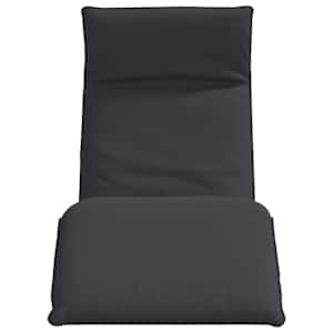 Skládací lehátko černé 175x54x8,5 cm Oxford Fabric - obrázek 4
