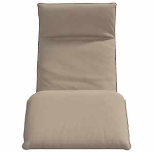 Skládací lehátko, taupe, 175x54x8,5 cm, oxfordská látka - obrázek 4
