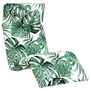 vidaXL kokkupandav p&auml;evitustool lehemustriga 175 x 54 x 8,5 cm Oxford-kangast