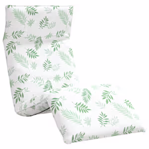 vidaXL kokkupandav p&auml;evitustool lehemustriga 175 x 54 x 8,5 cm Oxford-kangast