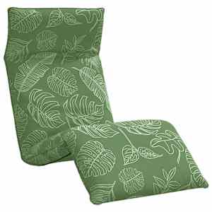 vidaXL kokkupandav p&auml;evitustool lehemustriga 175 x 54 x 8,5 cm Oxford-kangast