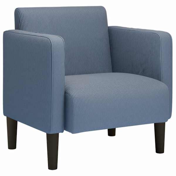 vidaXL diivantool k&auml;etugedega, sinine, 54 cm, velvetist kangas