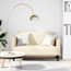  vidaXL krém kordbársony szövet loveseat kanapé 109 cm termék 2. képe
