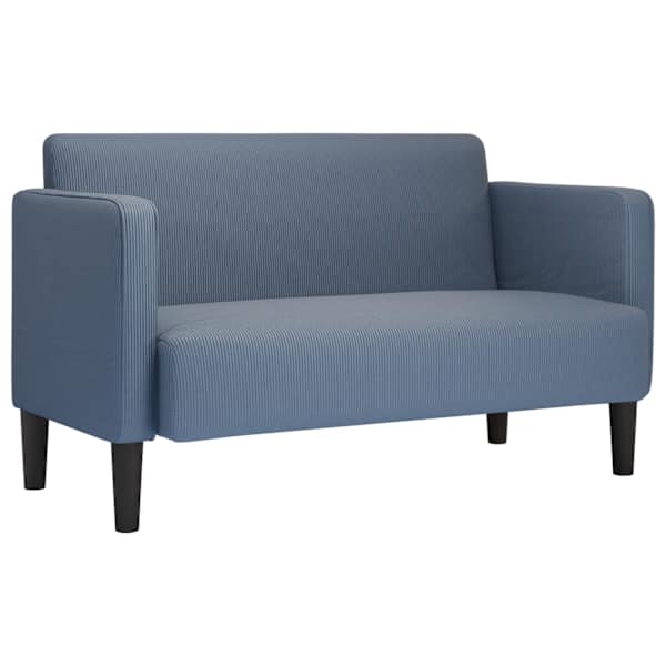 vidaXL istme diivan, sinine, 109 cm, velvetist kangas