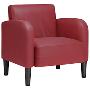vidaXL diivantool k&auml;etugedega, veinpunane, 54 cm, kunstnahk