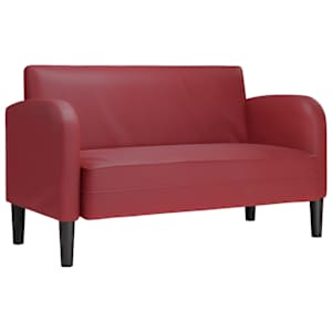 vidaXL istme diivan, veinpunane, 110 cm, kunstnahk