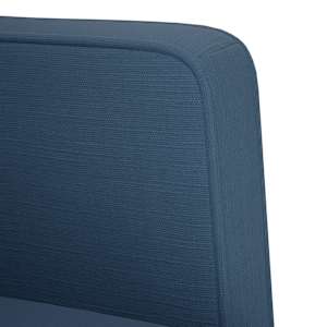 Loveseat Sofa modrá 111 cm textil - obrázek 6