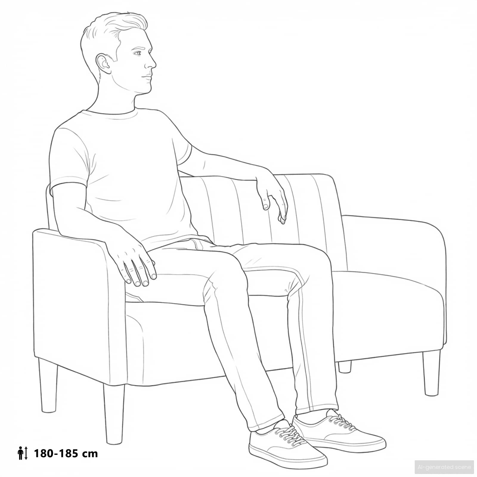 Loveseat soffa vinröd 109 cm sammet