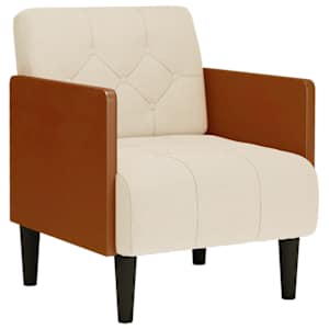 vidaXL k&auml;etugedega diivanitool 55 cm linane