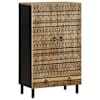 vidaXL Highboard 60x33,5x100 cm t&auml;ispuidust mango