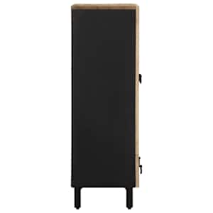 Skříň highboard 60x33,5x100 cm masivní hrubé mangovníkové dřevo - obrázek 4