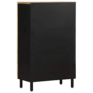 Skříň highboard 60x33,5x100 cm masivní hrubé mangovníkové dřevo - obrázek 5