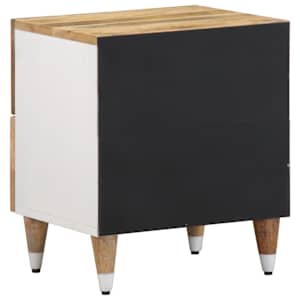 Noční stolky 2 ks 40x33,5x46 cm masivní mangovníkové dřevo - obrázek 6