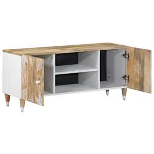 TV skříňka 105x33,5x46 cm masivní mangovníkové dřevo - obrázek 3