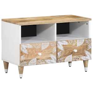 TV skříňka 70x33,5x46 cm masivní mangovníkové dřevo - obrázek 1