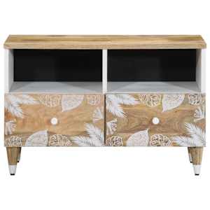 TV skříňka 70x33,5x46 cm masivní mangovníkové dřevo - obrázek 2