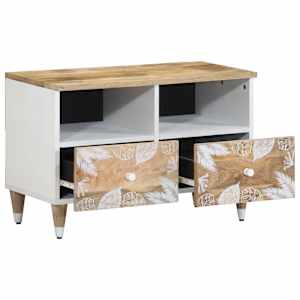 TV skříňka 70x33,5x46 cm masivní mangovníkové dřevo - obrázek 3