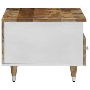Konferenční stolek 80 x 54 x 40 cm masivní mangovníkové dřevo - obrázek 4