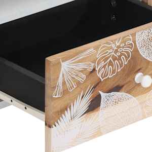 TV skříňka 105x33,5x46 cm masivní mangovníkové dřevo - obrázek 7