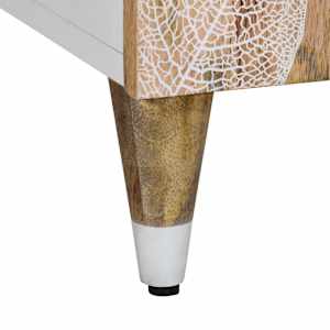 TV skříňka 105x33,5x46 cm masivní mangovníkové dřevo - obrázek 8