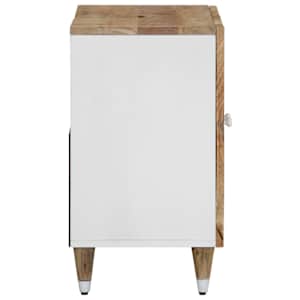 Koupelnová skříňka pod umyvadlo 62x33x58 cm masivní mangovník - obrázek 4