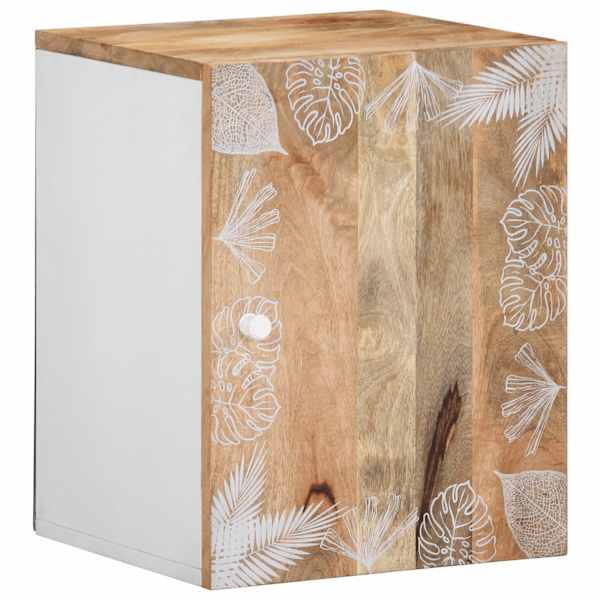 vidaXL Vannitoa rippkapp 38x33,5x48 cm t&auml;ispuidust mango