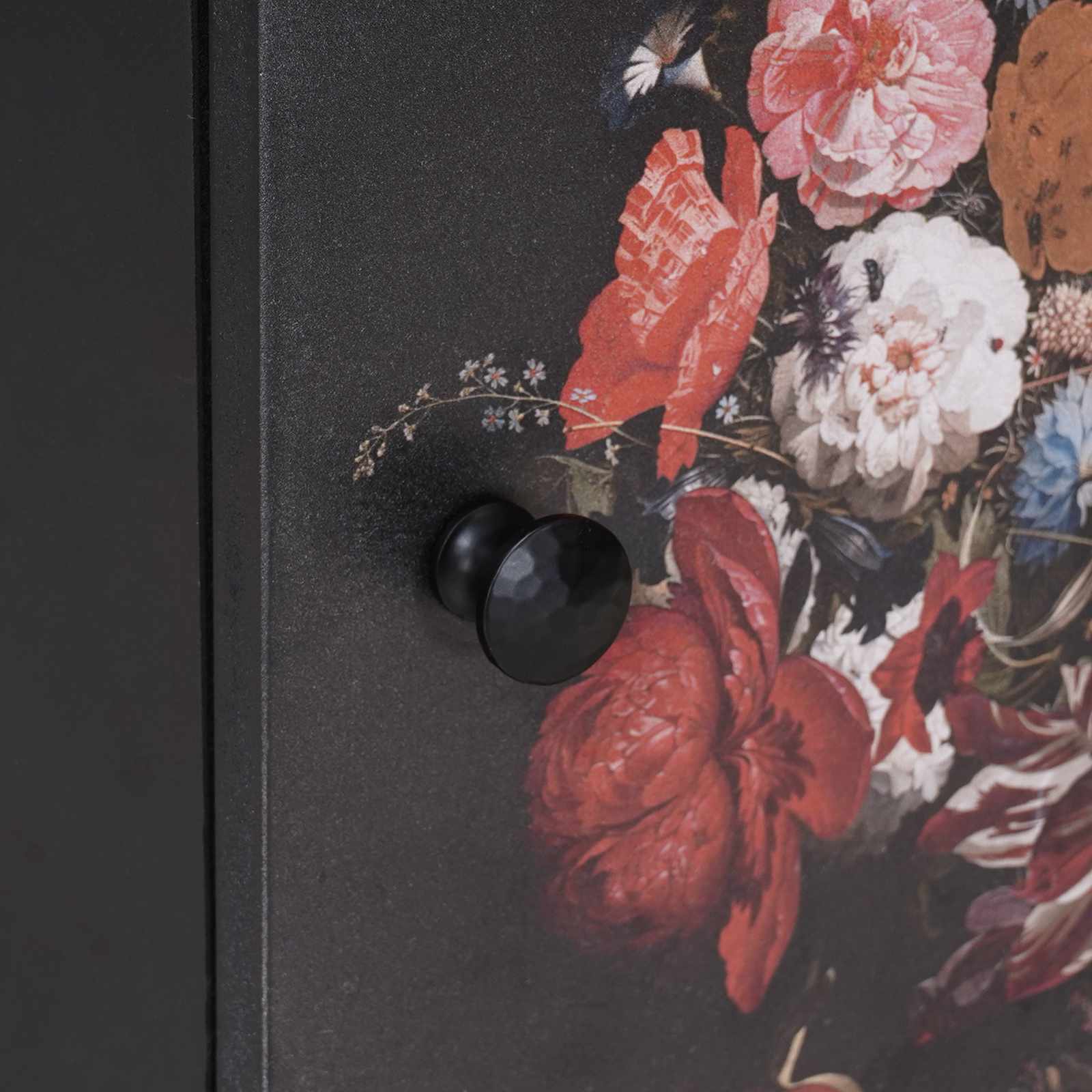 Yöpöytä ovella Musta 40 x 33 x 46 cm Kiinteä mango puu - Image 7