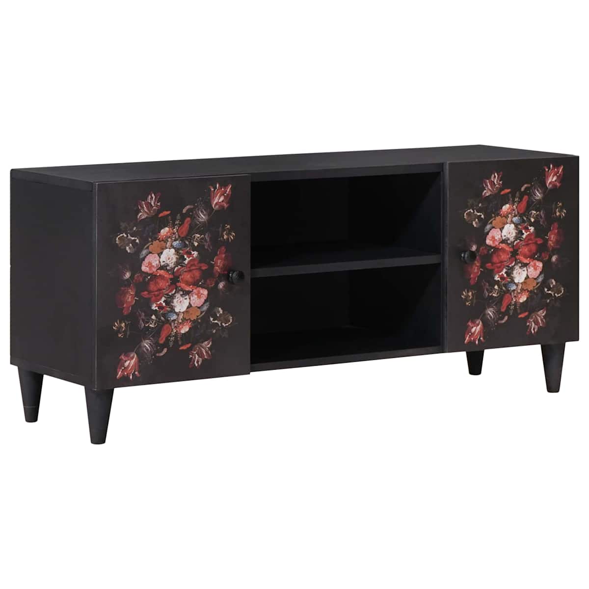 Opbevaringsskabe Flerfarvet 105 x 33 x 46 cm Massivt mangotræ