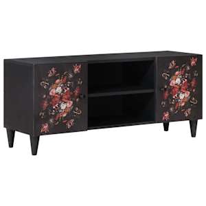 Omare za shranjevanje z vrati večbarvno 105 x 33,5 x 46 cm