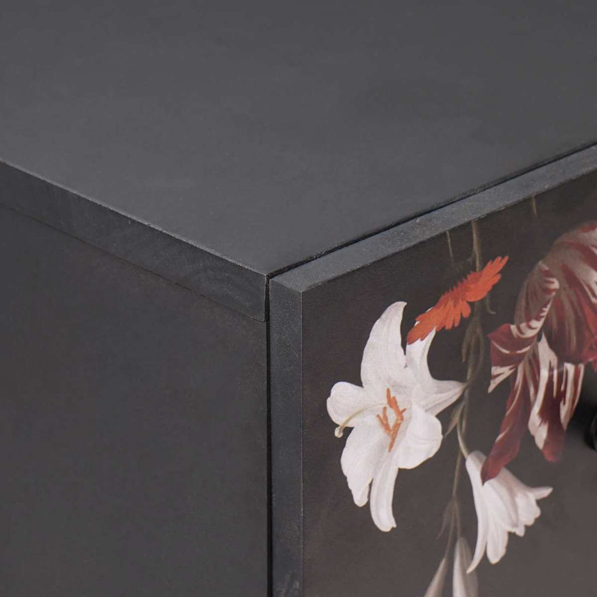 Opbevaringsskabe 60 x 33 x 75 cm Massivt mangotræ Flerfarvet - Billede 6