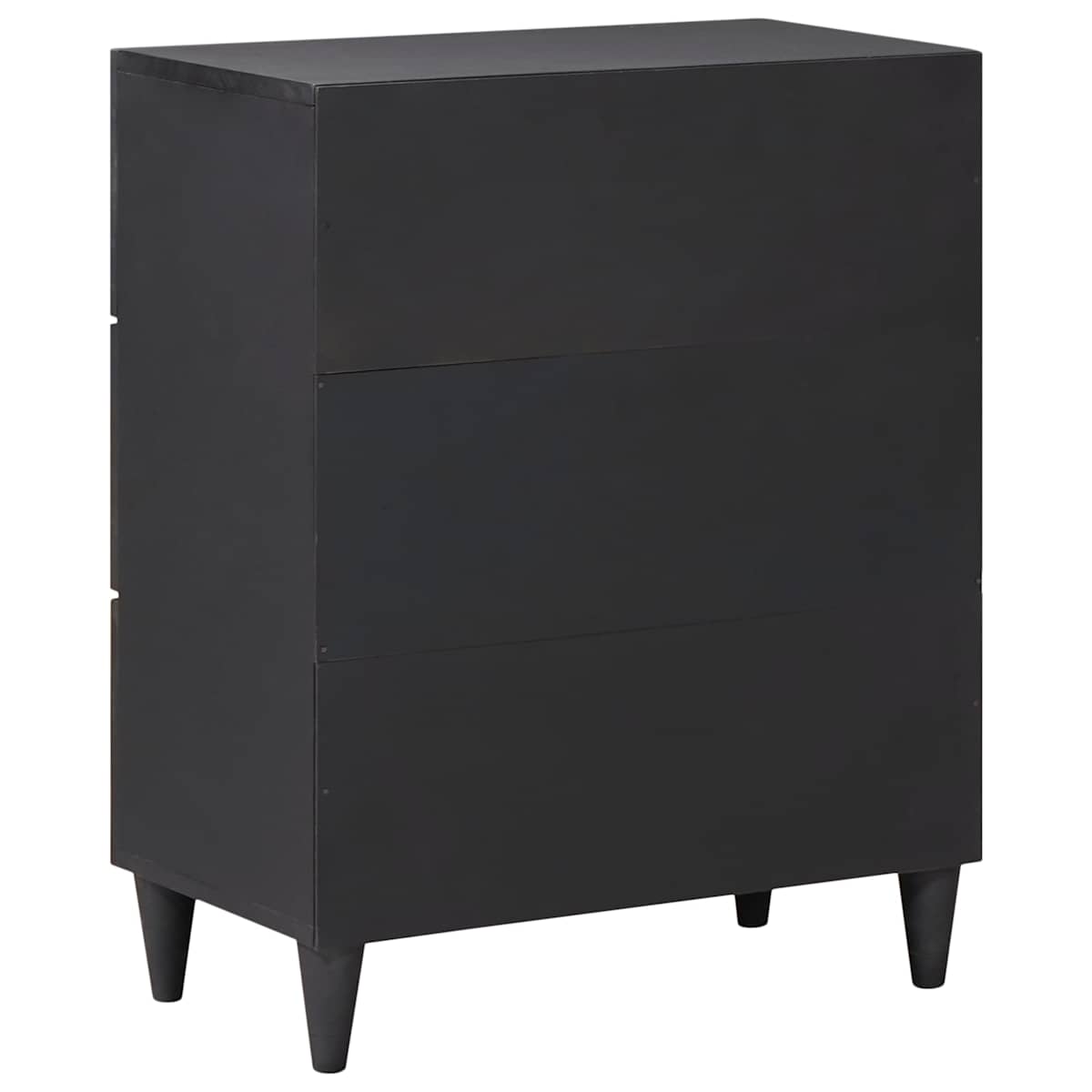 Opbevaringsskabe 60 x 33 x 75 cm Massivt mangotræ Flerfarvet - Billede 5