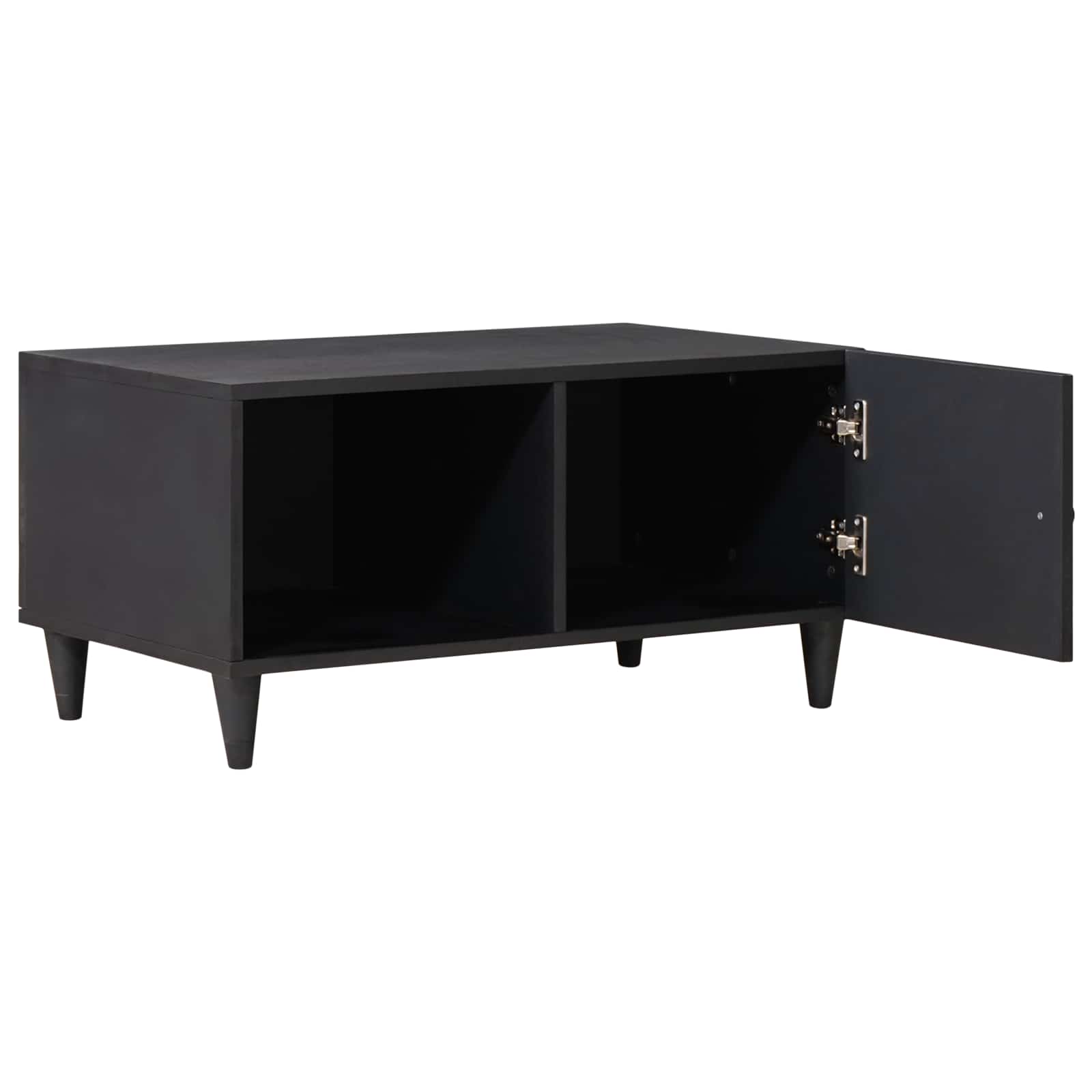 vidaXL Salontafel Multikleur 80 x 50 x 40 cm Massief Mango Hout