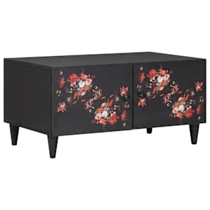 Klubska miza večbarvno 80 x 50 x 40 cm Masiven les manga