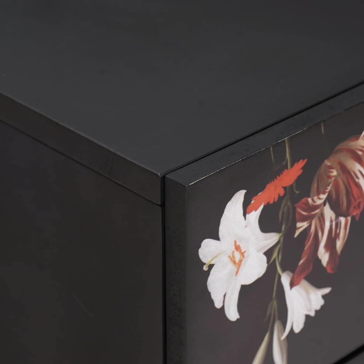 Sengebord Flerfarvet 50 x 33 x 60 cm Massivt mangotræ - Billede 6