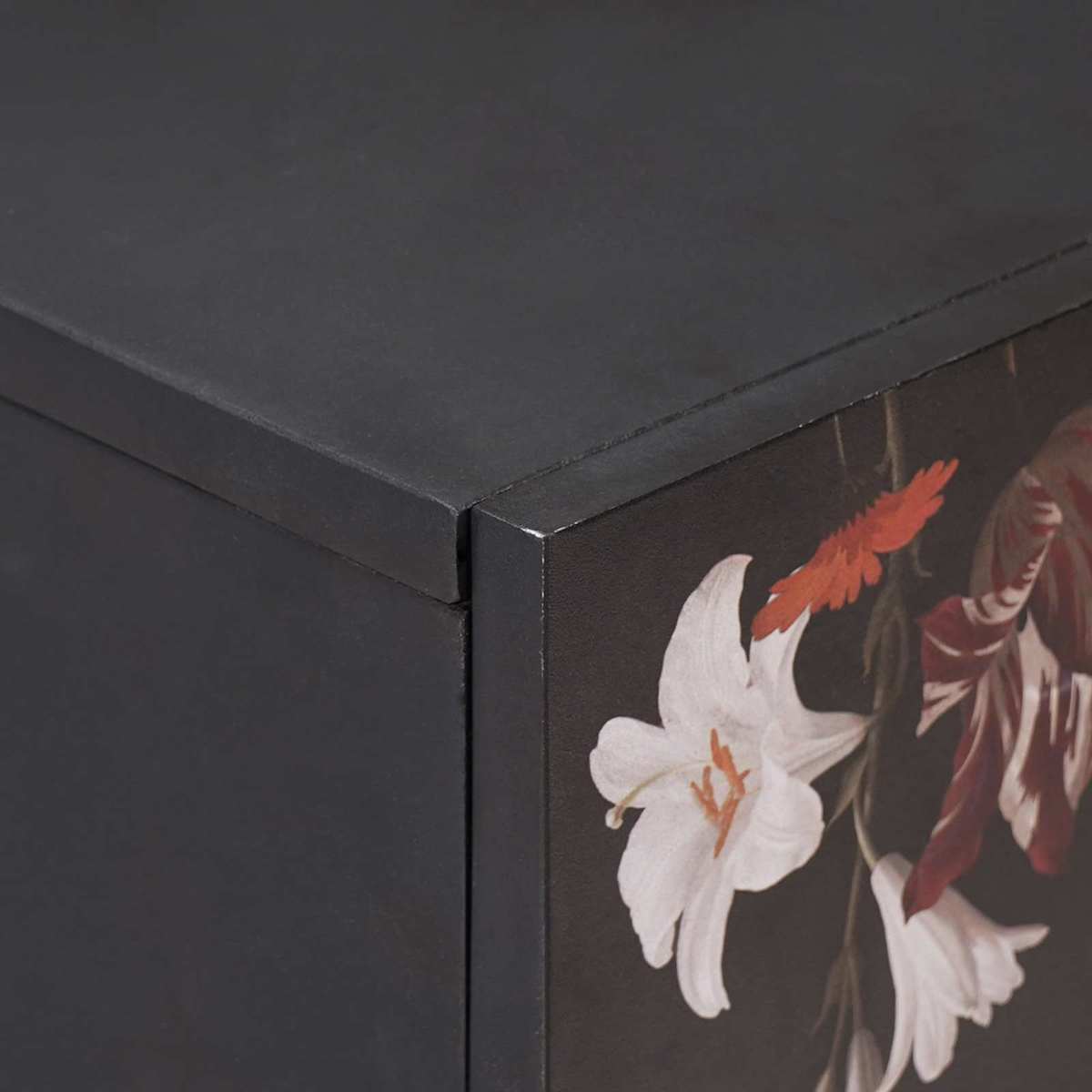 Sengebord Flerfarvet 50 x 33 x 60 cm Massivt mangotræ - Billede 6